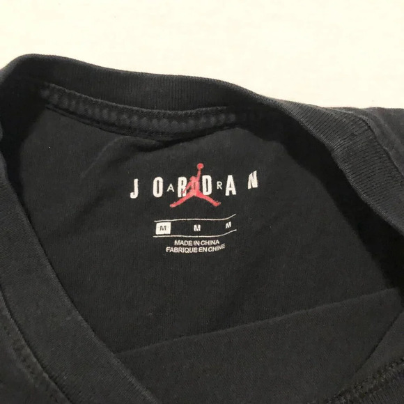 Nike Air Jordan Paris Saint Germain  PSG Black Shirt Mens Medium - Picture 9 of 16